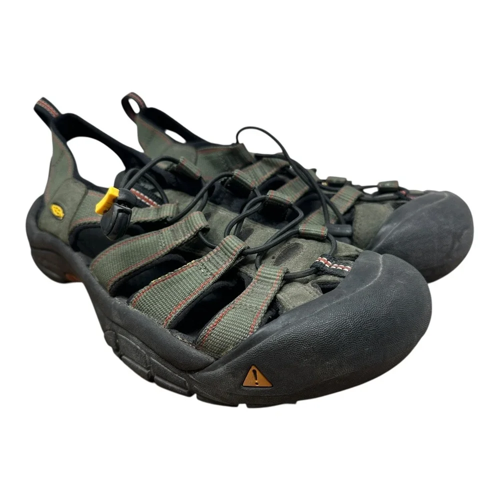 KEEN‎ Men's Size 11 Hiking Water Sandals Olive Green Closed Toe Outdoor Shoes